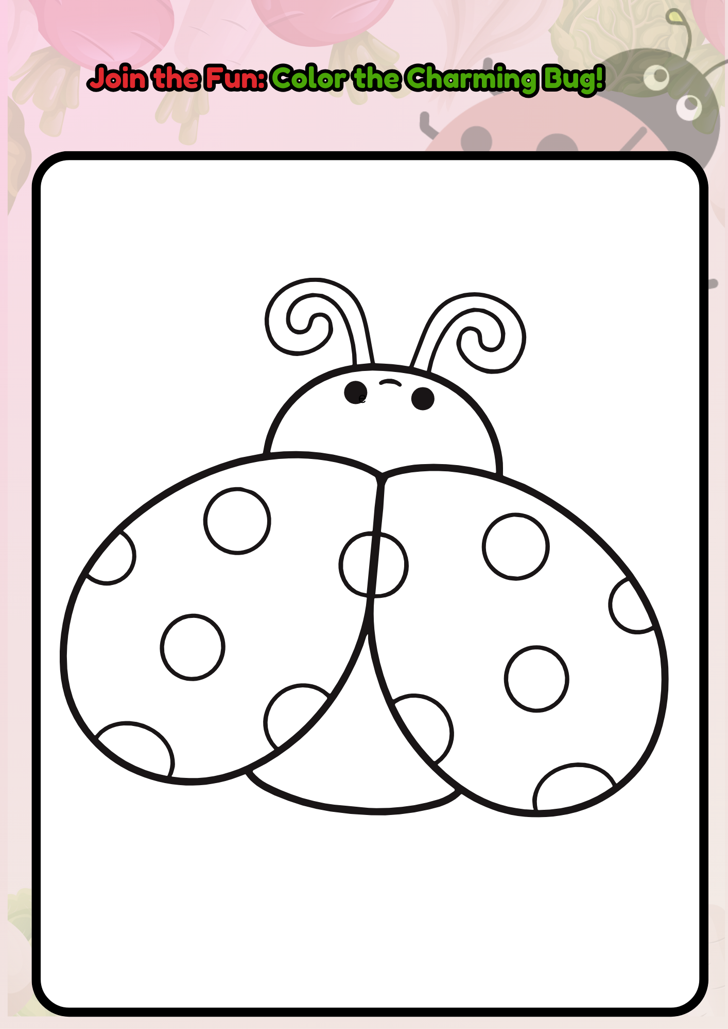 bold picture, easy animal coloring book