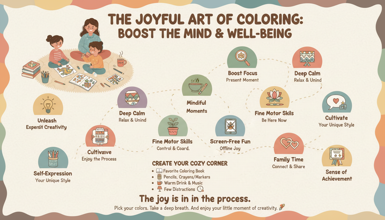 The Benefits of Coloring: Why Coloring Is Good for Your Mind and Well-Being