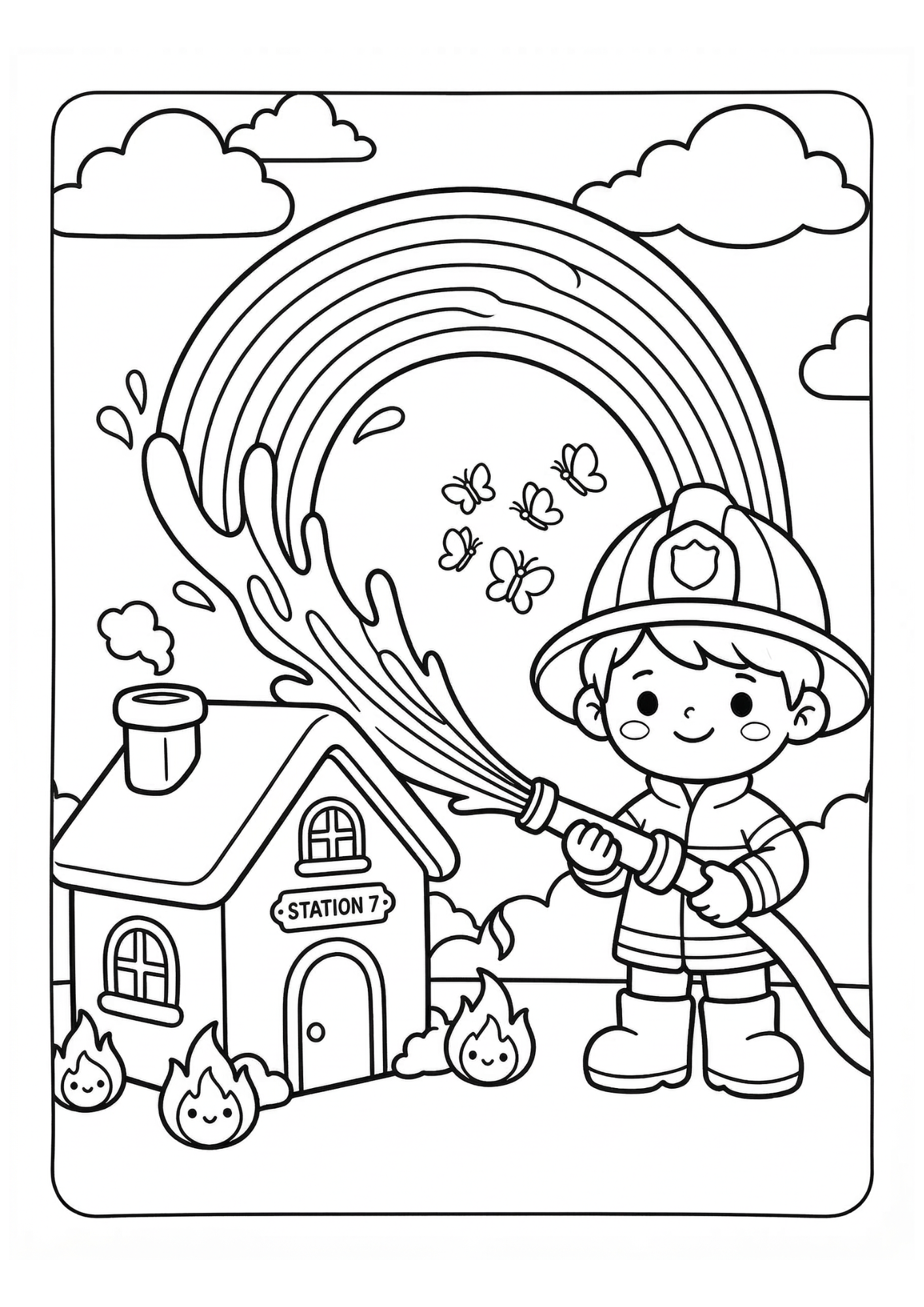 Brave Firefighters Secondary image