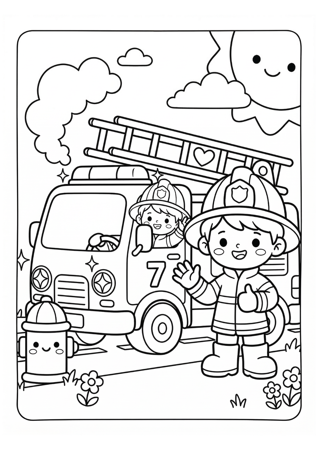 Brave Firefighters