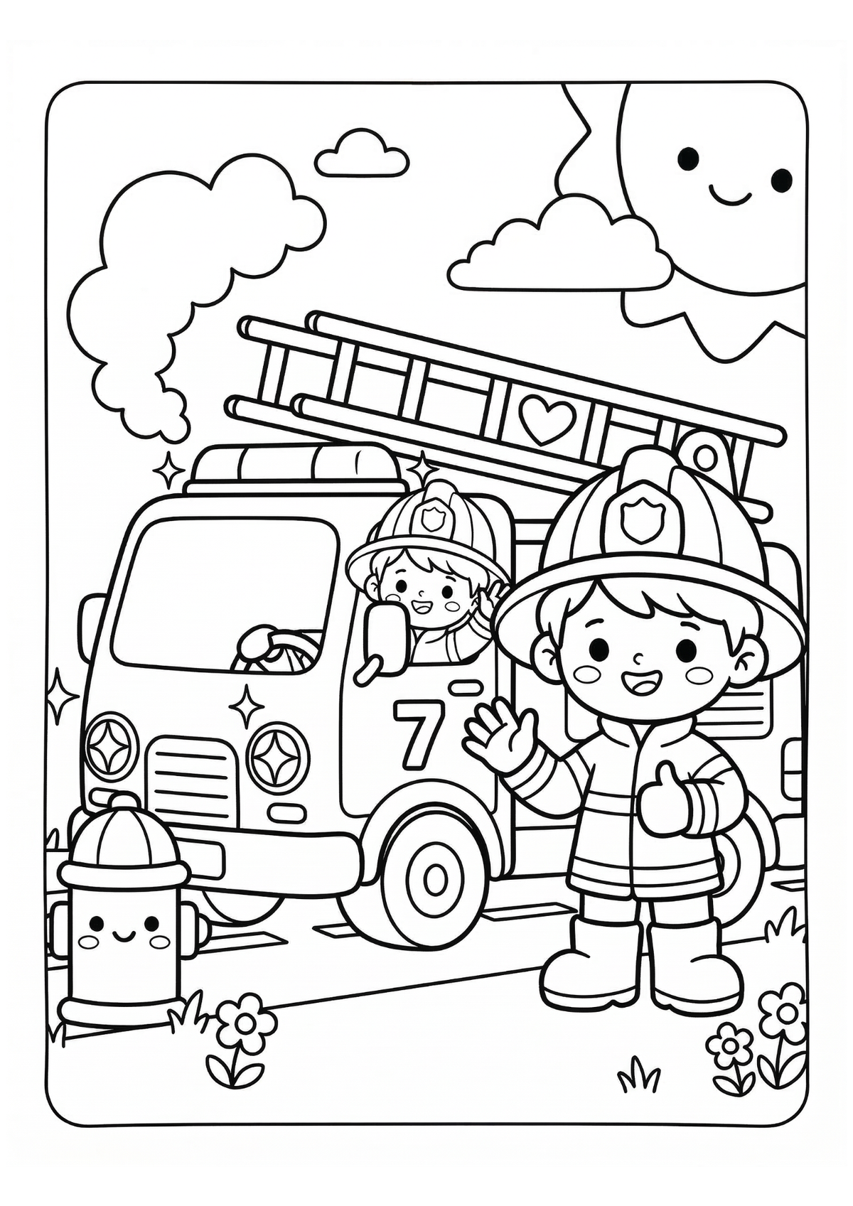 Brave Firefighters