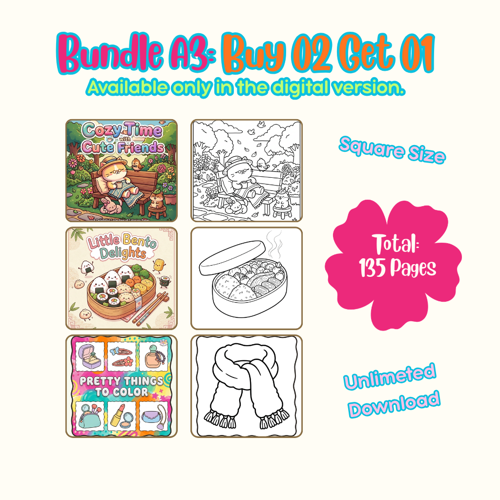 Bundle A3: Buy 02 Get 01 Main image