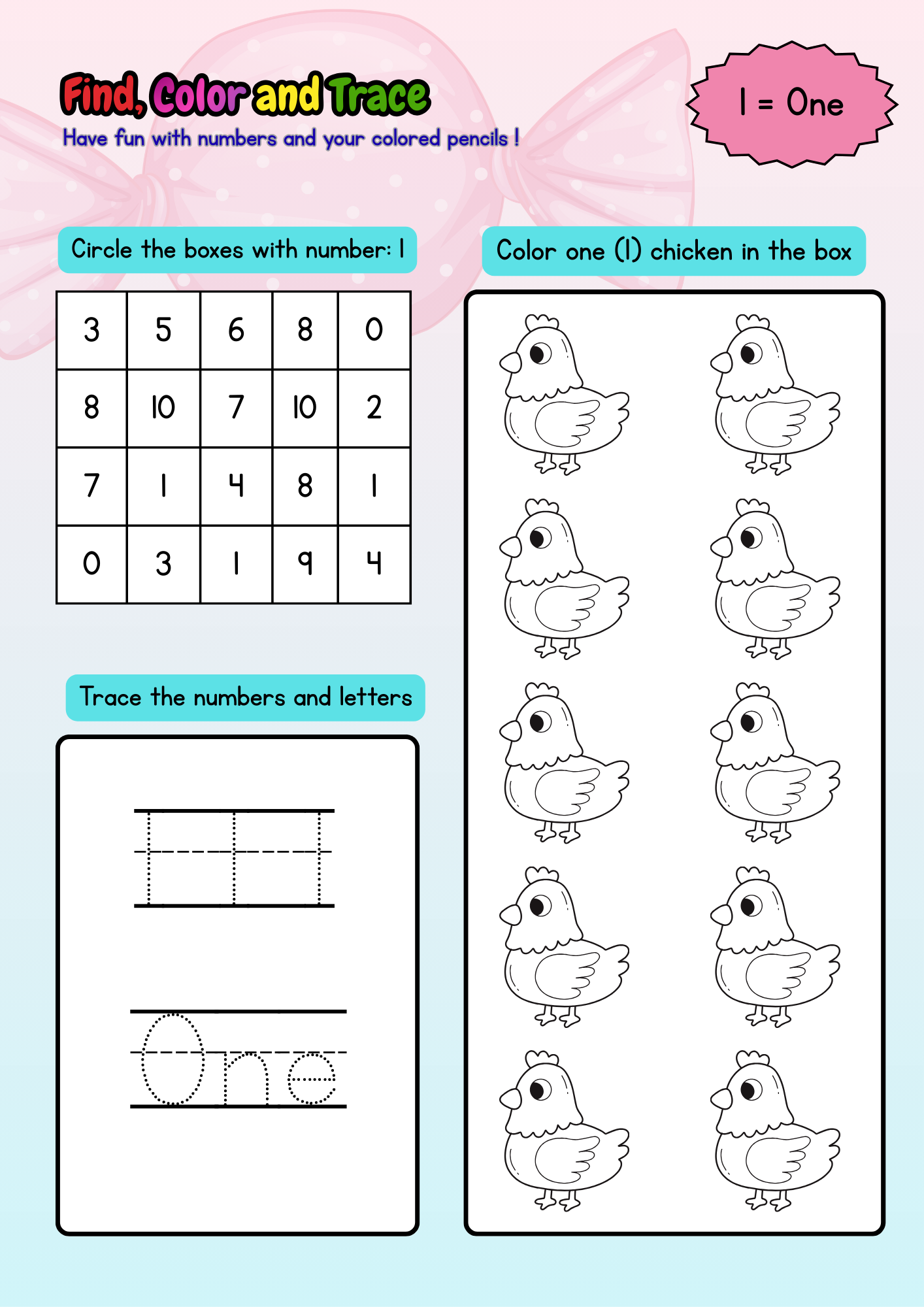 Fun Early Math Literacy for Preschoolers and Kindergarteners