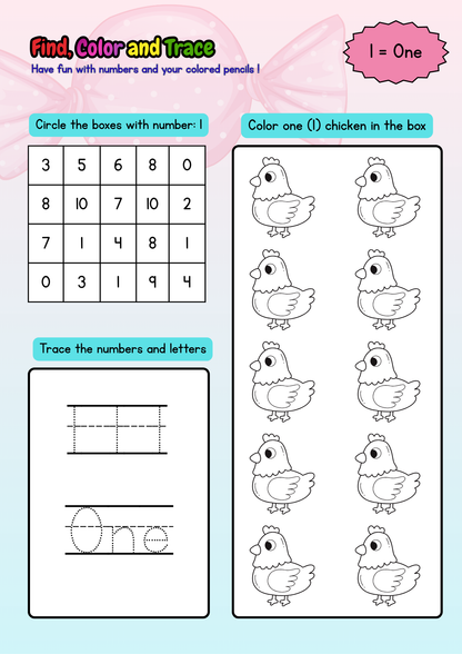 Fun Early Math Literacy for Preschoolers and Kindergarteners