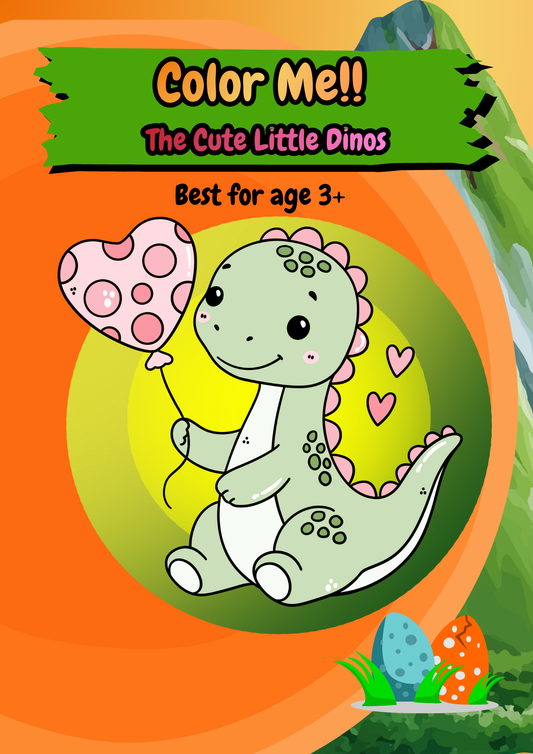 Easy kid coloring page