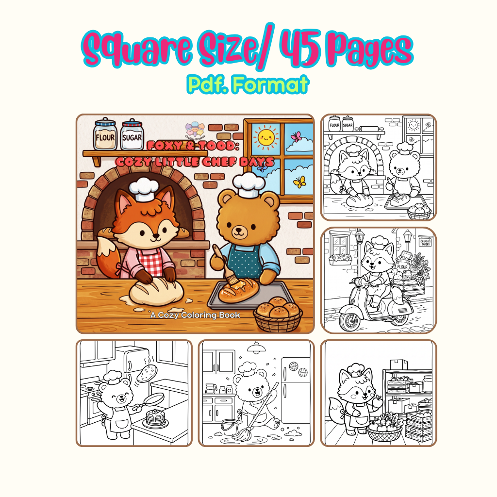 Foxy & Tood: Cozy Little Chef Days
