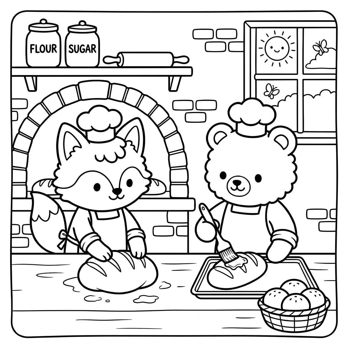 Foxy & Tood: Cozy Little Chef Days