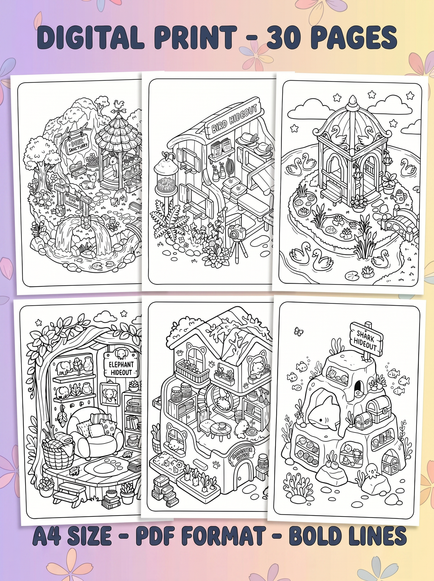 Secret Cute Animal Hideout