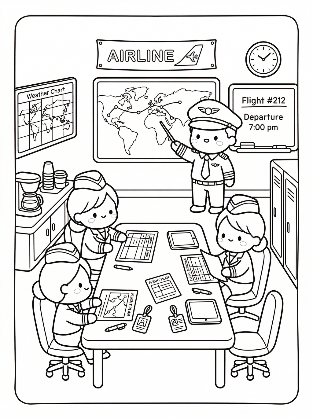 My Aviation Coloring Book