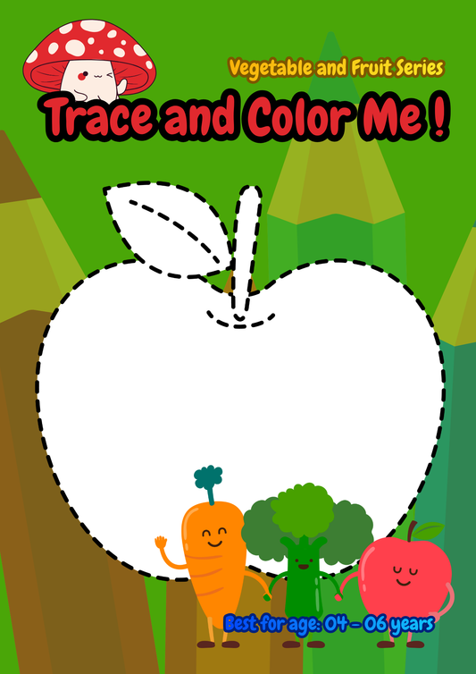 Kids screen free activity, creative, coloring book